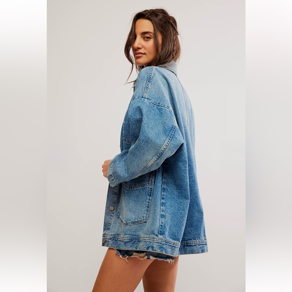 We The Free Avery Denim Jacket - NWOT - Picture 2 of 7